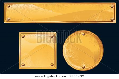 Golden Metall plader