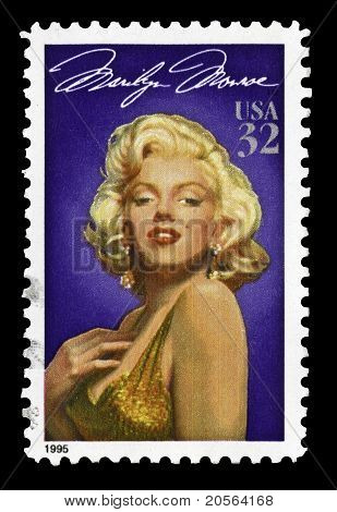 USA Marilyn Monroe vintage stamp