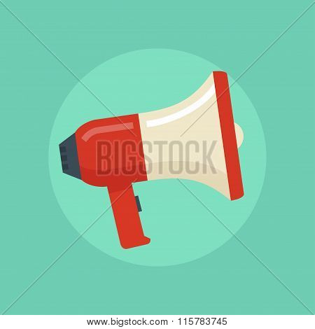 Loudspeaker Vector Illustration