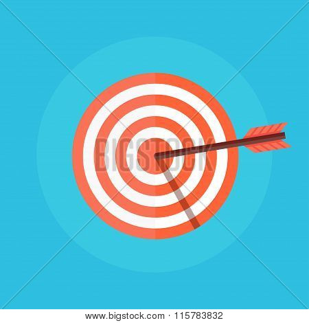 Target with an Arrow