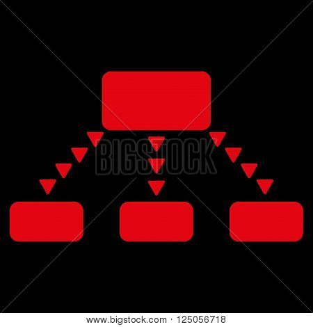 Dotted Scheme vector icon. Dotted Scheme icon symbol. Dotted Scheme icon image. Dotted Scheme icon picture. Dotted Scheme pictogram. Flat red dotted scheme icon. Isolated dotted scheme icon graphic.