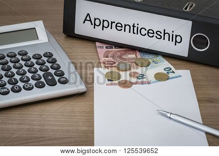 Apprenticeship Written On A Binder