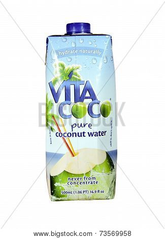 Bottle Of Vita Coco Coconut Water