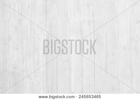 Close Up Rustic Wood Table With Grain Texture In Vintage Style. Surface Of Old Wood Plank In Macro C