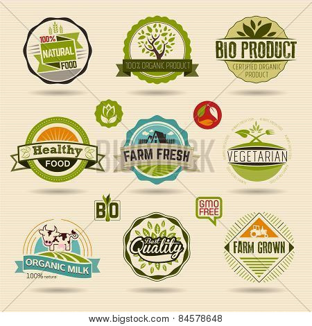 Ecology and Organic Web Icon Set