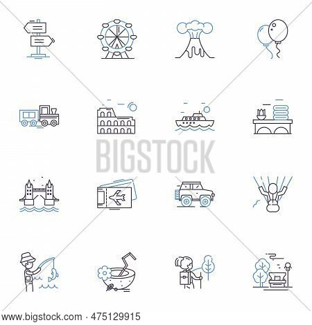 Romantic Intimacy Line Icons Collection. Passion, Love, Intimacy, Trust, Romance, Affection, Connect