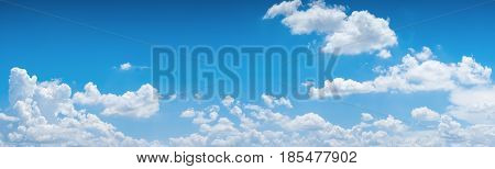 The vast blue sky and clouds sky. blue sky background with tiny clouds. blue sky photo. blue sky beautiful. blue sky and cloud wallpaper. blue sky and cloud nature. clear sky and white cloud. sky panorama