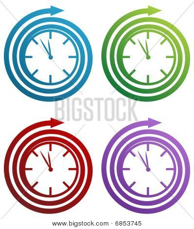 Horloge de spirale