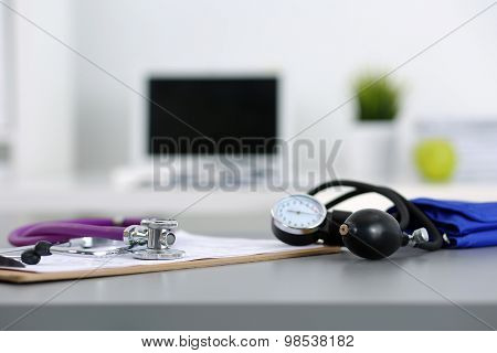 Medicine Doctor's Working Place