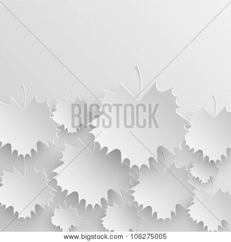 Autumn Leaves Background Design Pattern