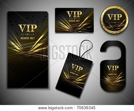 Vip cards set