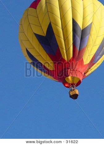 Hot Air Balloon In Flight