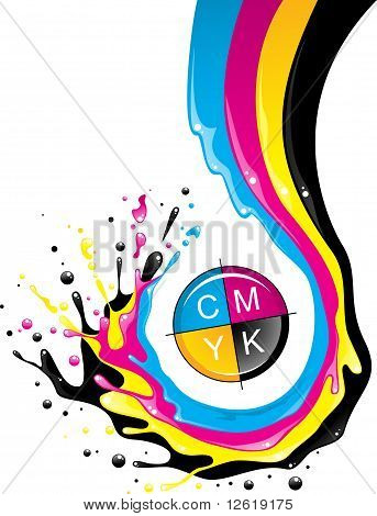 CMYK Splash