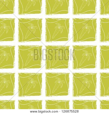 Carrot vector pattern.Carrot vector pattern isolated on a white background.Carrot vector pattern illustration.Carrot, vegetable, food, healthy food.Abstract carrot pattern