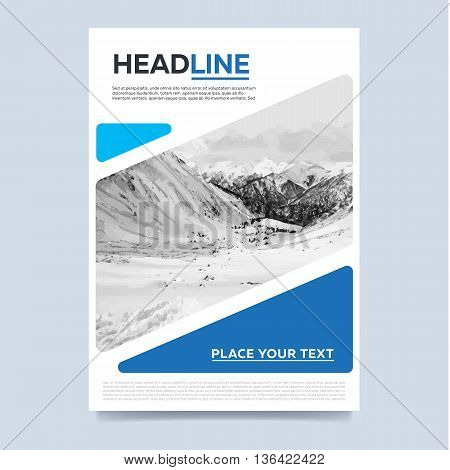 Cover design concept. Annual report flyer. Brochure layout. Brochure design template. Leaflet layout. Annual report template. Business brochure. Annual report cover design. Blue brochure design. Creative brochure cover. Brochure template.