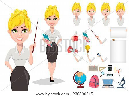 Cheerful Female Teacher