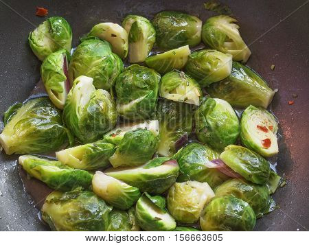 Brussels Sprout Cabbage Vegetables