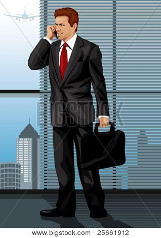 Profession set: confident manager (more high quality vectors in our portfolio)