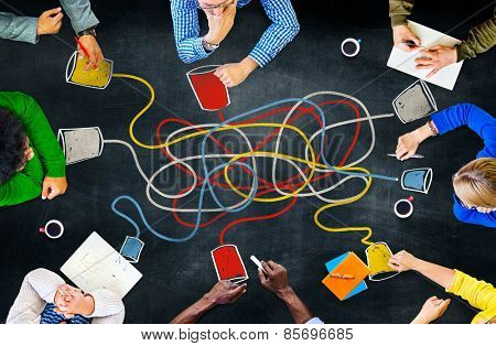 Communicate Communication Telecommunication Connection Calling Concept