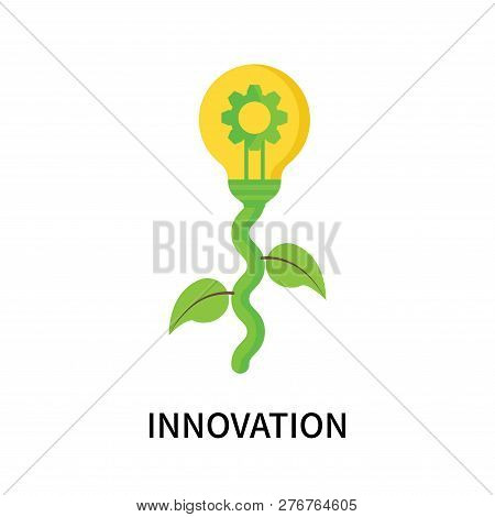 Innovation Icon Isolated On White Background. Innovation Icon Simple Sign. Innovation Icon Trendy An