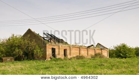 Springfield Hall Derelict Farm Building