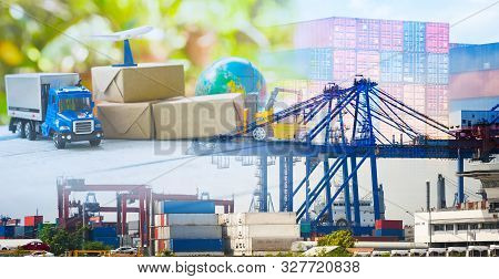 Containers Logistics Export Import Cargo Ship Air Carrier Trade Tariffs Customs Duty Tax Tariff Barr