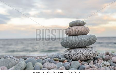 Small Zen Stone Tower