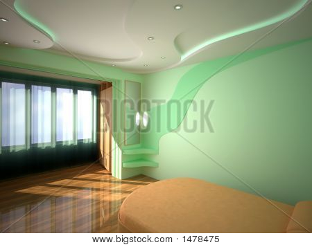 3D Interior Bedroom