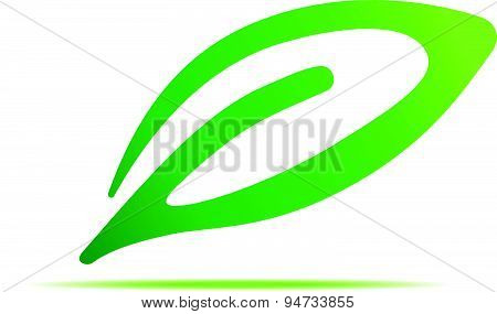 Gren Leaf Symbol Sign Vector Icon