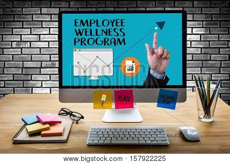 Employee Wellness Program And Managing Employee Health , Employee Wellness Concept