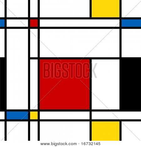 Seamless abstract geometric colorful vector pattern for continuous replicate.