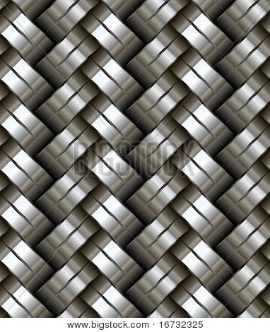 Woven metal seamless pattern - texture pattern for continuous replicate.