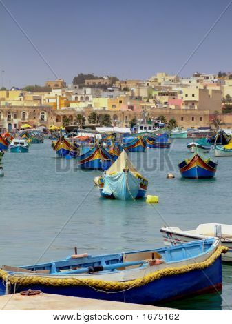 Malta Fishing Harbour