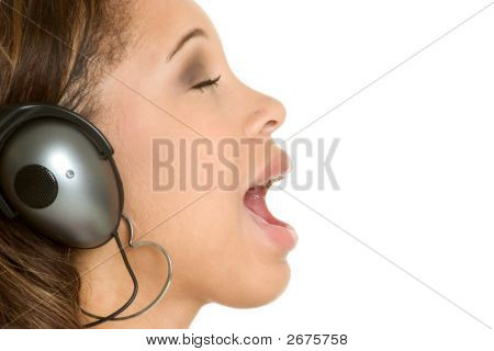 Singing Music Girl