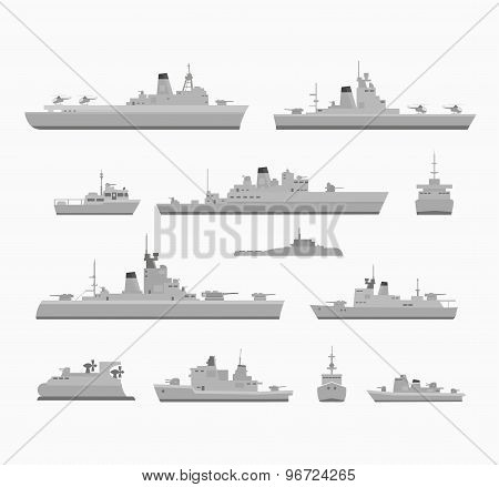 Set warships