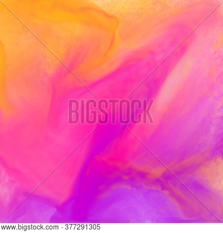 Bright Colorful Abstract Pink Watercolor Texture Background Vector Design Illustration