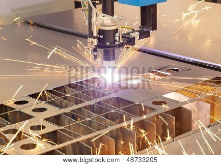 Plasma Cutting Metalwork Industry Machine