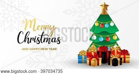 Christmas. Christmas background. Christmas Vector. Merry Christmas and Happy New Year vector Illustration. Christmas Background vector. Merry Christmas Vector. Christmas party banner. Christmas ornaments illustration. Merry Christmas decoration