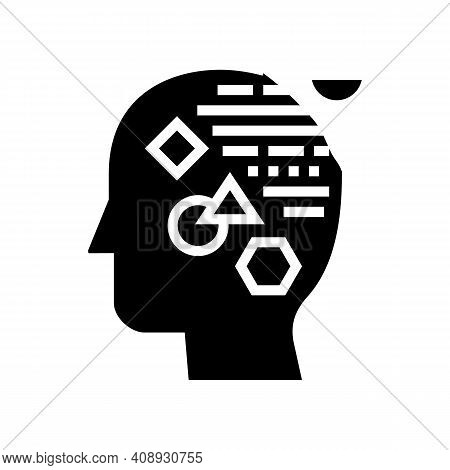 Logic Philosophy Glyph Icon Vector. Logic Philosophy Sign. Isolated Contour Symbol Black Illustratio