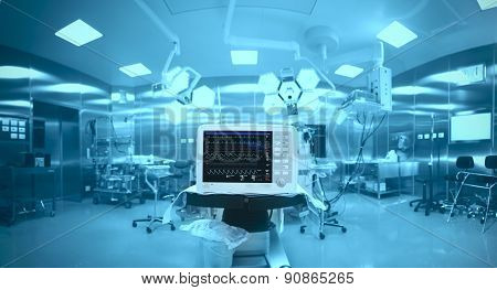 Innovative Technology In A Modern Hospital Operating Room