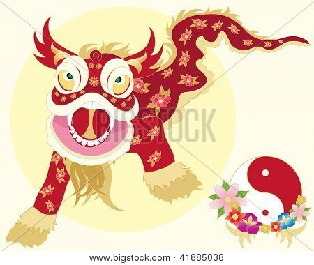 Kiinan Dragon Dance