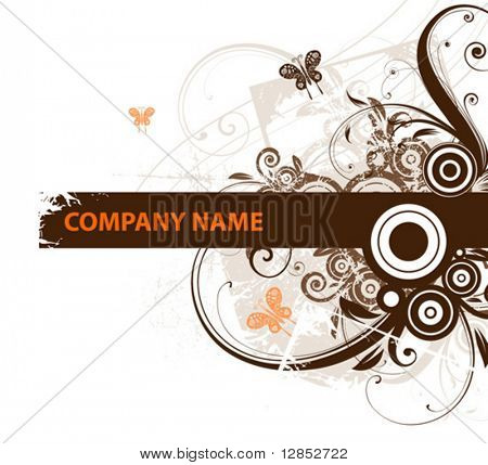 Abstract vector illustration for design.