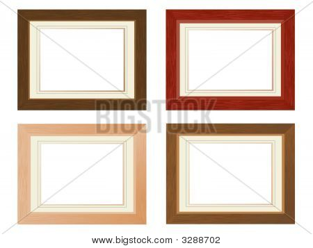 Set Of Wood Frames