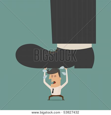 Businessmen Oppressed vector format