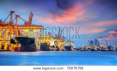 Container Cargo Freight Ship