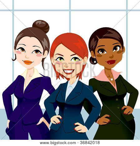 Confident Business Women