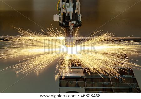 Plasma Cutting Metalwork Industry Machine