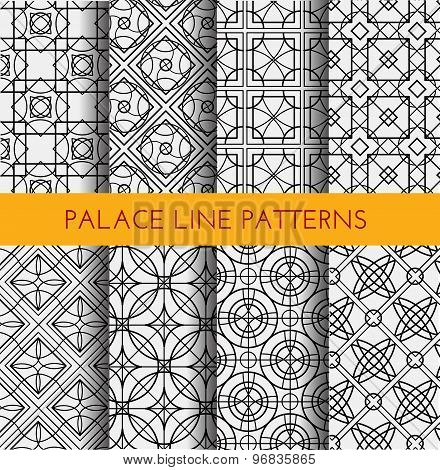 Seamless pattern. Royal pattern vector.