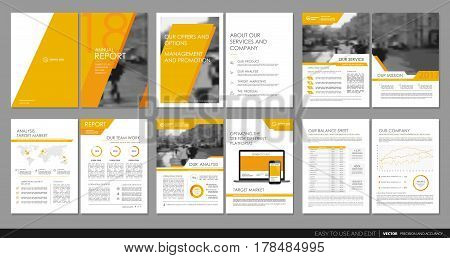 Design annual report, vector template brochures, flyers, presentations, leaflet, magazine a4 size. Minimalistic design background