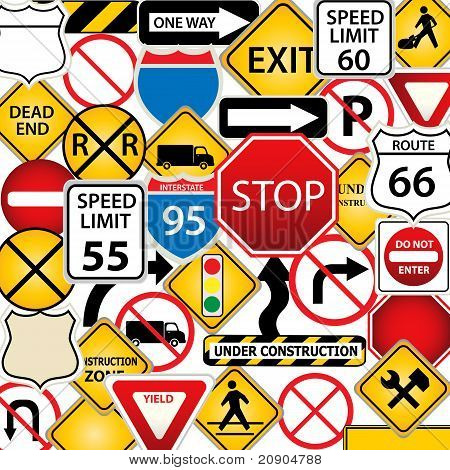 Road And Traffic Signs